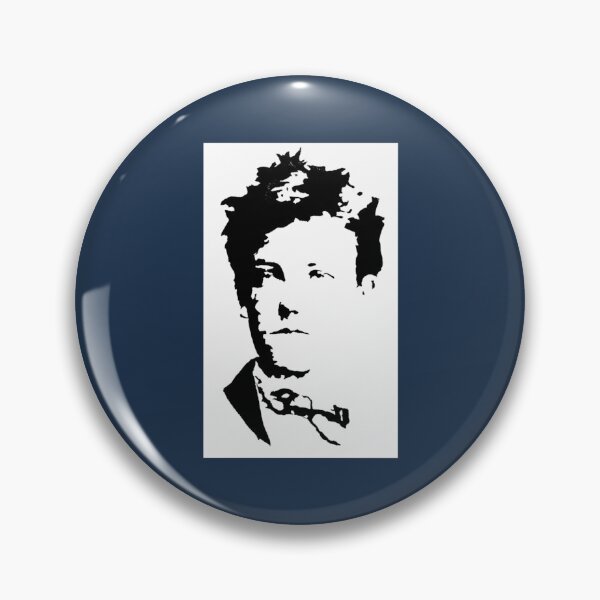 Artikelvorschau, Poet Arthur Rimbaud Stencil entworfen und verkauft von BorisKlaiman.