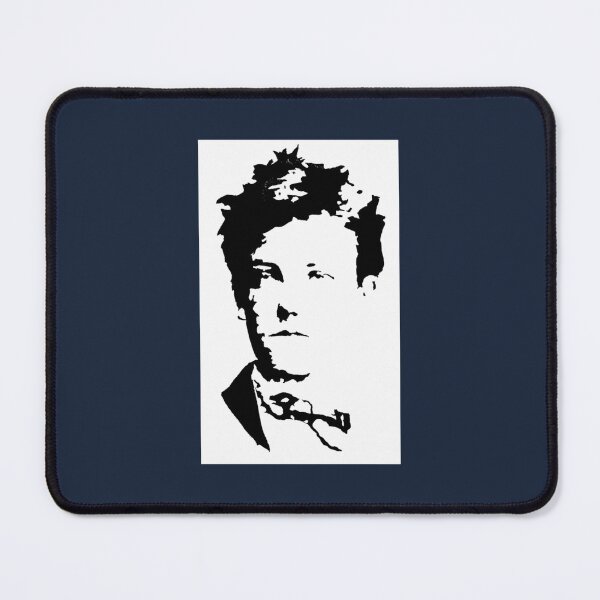 Item preview, Poet Arthur Rimbaud Stencil designed and sold by BorisKlaiman.