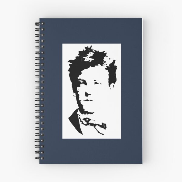 Item preview, Poet Arthur Rimbaud Stencil designed and sold by BorisKlaiman.