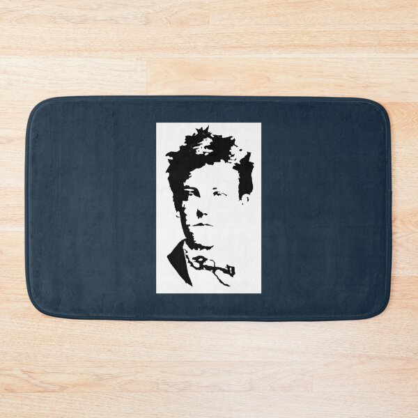 Item preview, Poet Arthur Rimbaud Stencil designed and sold by BorisKlaiman.