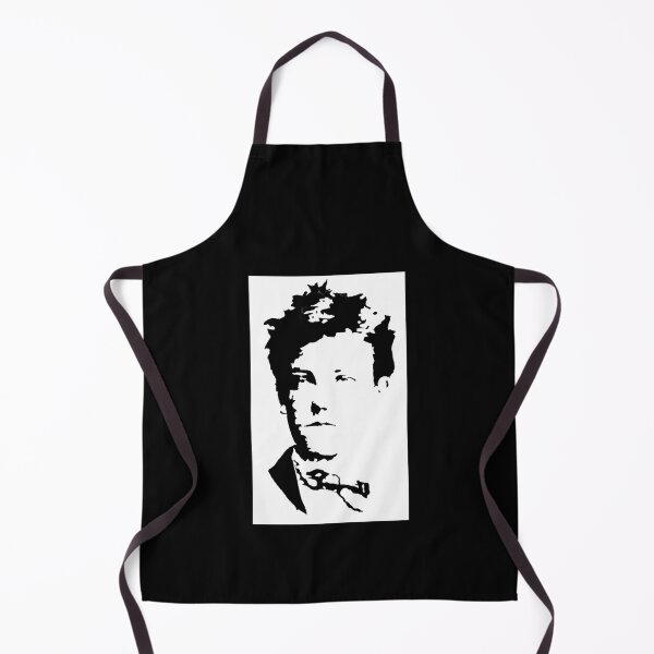 Item preview, Poet Arthur Rimbaud Stencil designed and sold by BorisKlaiman.