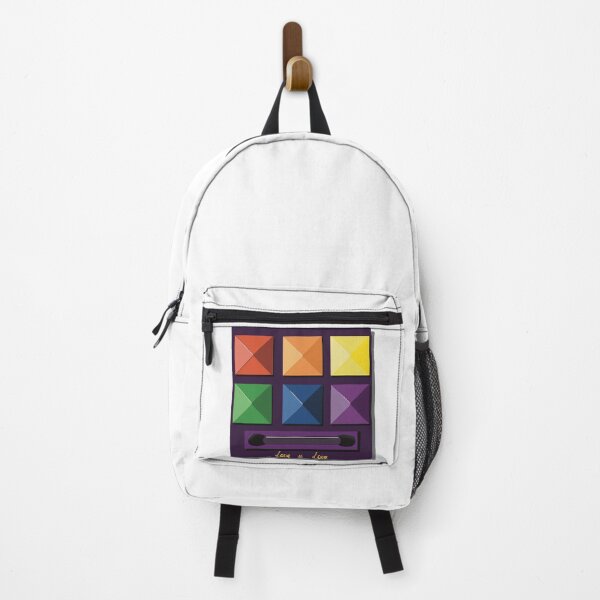 Item preview, Rainbow flag eye shadow palette . Love is love designed and sold by Drevych-shop.