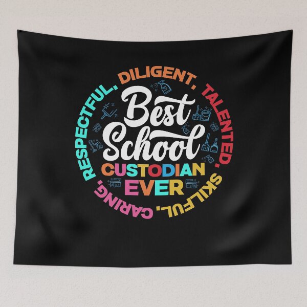 Item preview, School Custodian Janitor Best School Custodian Ever designed and sold by ShopTheStyle.