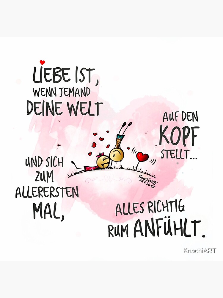 Liebe Ist Grusskarte Von Knochiart Redbubble