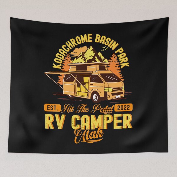 Item preview, Parc du bassin de Kodachrome Utah camping-ca designed and sold by SarahHenke12.