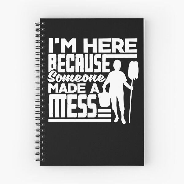 Item preview, School Custodian Janitor Im Here Because Somone Made A Mess designed and sold by ShopTheStyle.