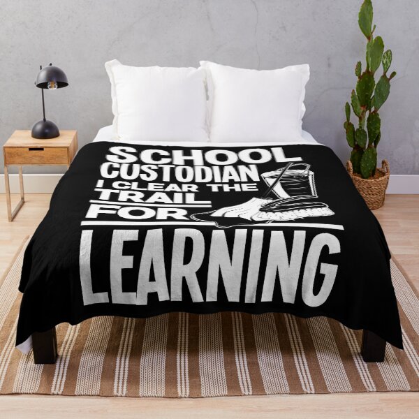 Item preview, School Custodian Janitor I Clear The Trail For Learning designed and sold by ShopTheStyle.