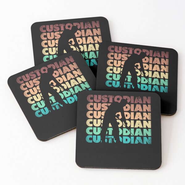 Item preview, School Custodian Janitor Silhouette designed and sold by ShopTheStyle.