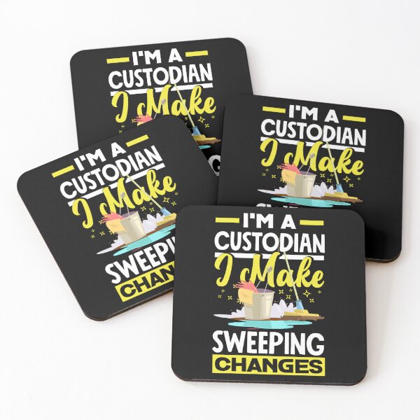 Item preview, School Custodian Janitor I Make Sweeping Changes Funny designed and sold by ShopTheStyle.