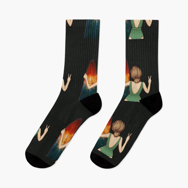 Item preview, Summer Crypto Surfing Girl Beach Bitcoin Vibes designed and sold by DabGraphic.