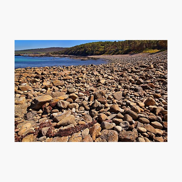 0102 Stony beach - Mimosa Rocks Photographic Print