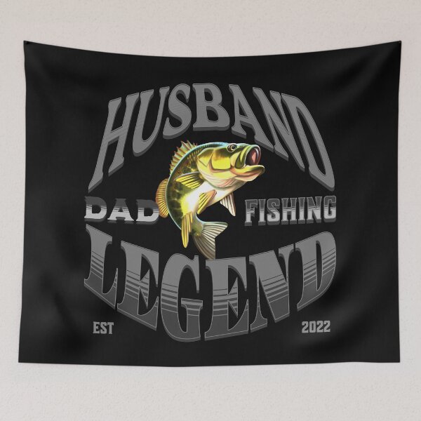 Item preview,  HUSBAND DAD FISHING LEGEND   designed and sold by Affyboss6.