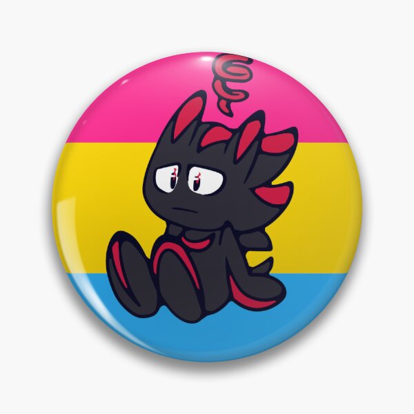 Item preview, pansexual shadow chao designed and sold by RezFrosting.