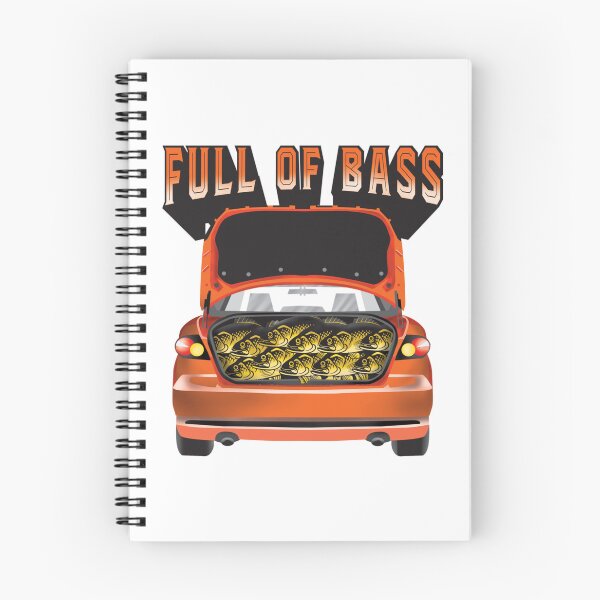 Item preview, Full of Bass in The Subwoofer Car Trunk Funny Pun    designed and sold by MatJudahbu.