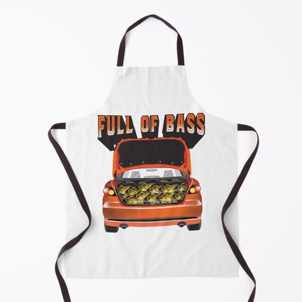 Item preview, Full of Bass in The Subwoofer Car Trunk Funny Pun    designed and sold by MatJudahbu.