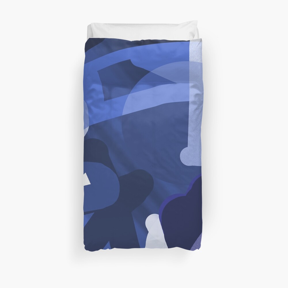 Blue night Bettbezug