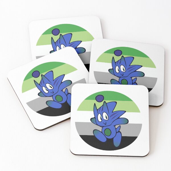 Aperçu de l'œuvre aromantic sonic chao créée et vendue par RezFrosting.