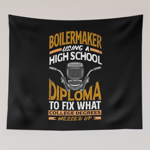 Item preview, Boilermaker Tradeperson Quote designed and sold by ShopTheStyle.