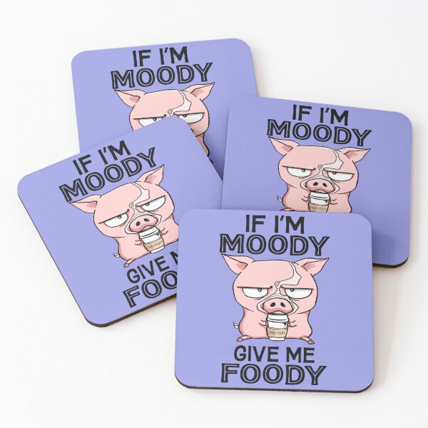 Item preview, If Im Moody Give Me Foody designed and sold by Moeez Javed.