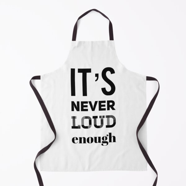 Item preview, It_s Never LOUD Enough   designed and sold by MatJudahbu.