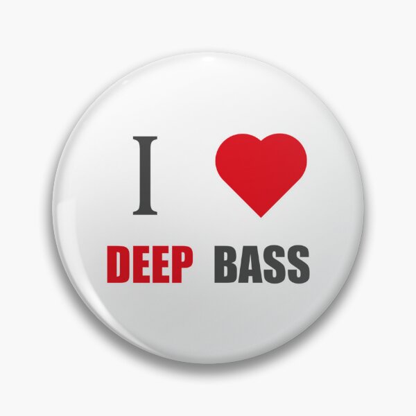 Item preview, I LOVE DEEP BASS (I LOVE T SHIRTS)   designed and sold by MatJudahbu.