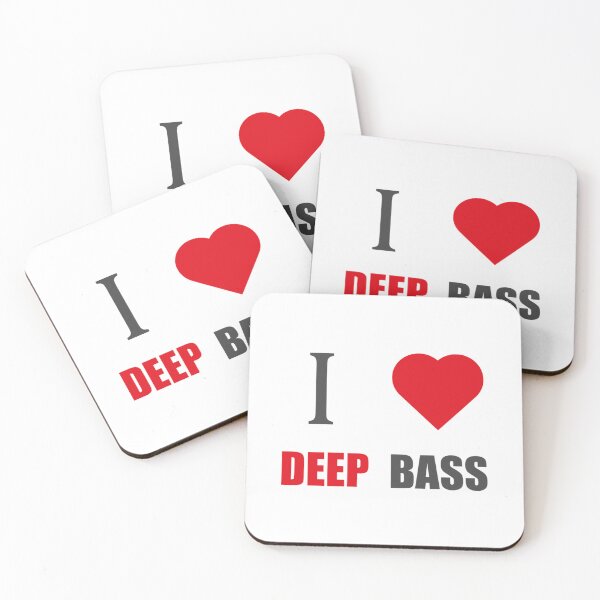 Item preview, I LOVE DEEP BASS (I LOVE T SHIRTS)   designed and sold by MatJudahbu.