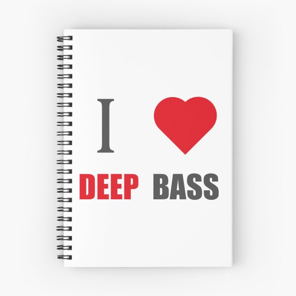 Item preview, I LOVE DEEP BASS (I LOVE T SHIRTS)   designed and sold by MatJudahbu.