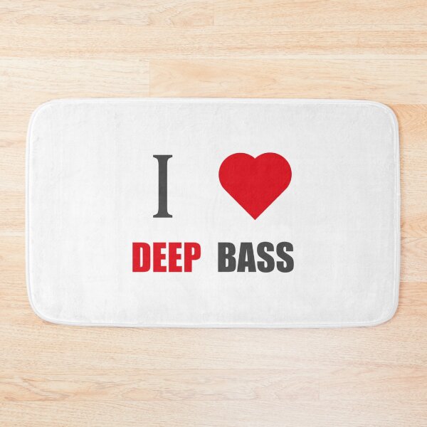 Item preview, I LOVE DEEP BASS (I LOVE T SHIRTS)   designed and sold by MatJudahbu.
