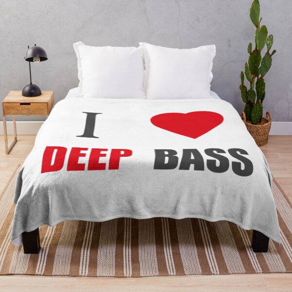 Item preview, I LOVE DEEP BASS (I LOVE T SHIRTS)   designed and sold by MatJudahbu.