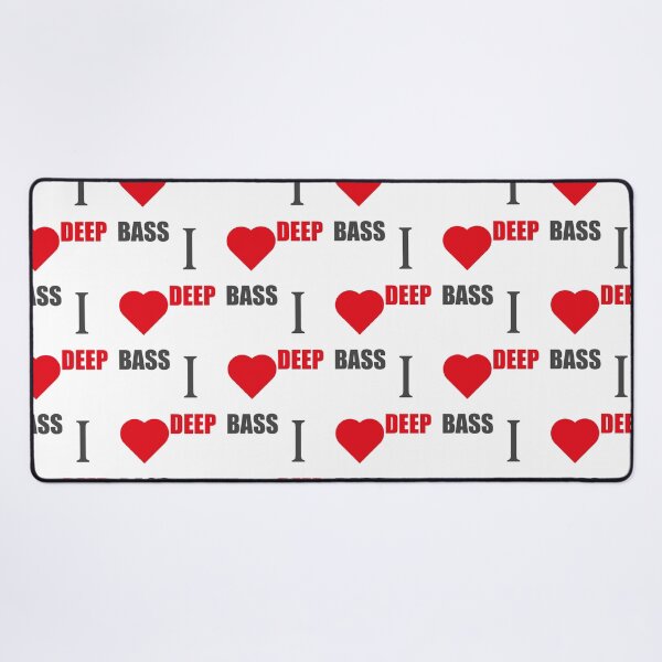 Item preview, I LOVE DEEP BASS (I LOVE T SHIRTS) designed and sold by MatJudahbu.