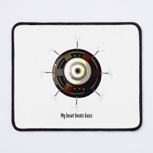 Item preview, Heart beats bass designed and sold by MatJudahbu.