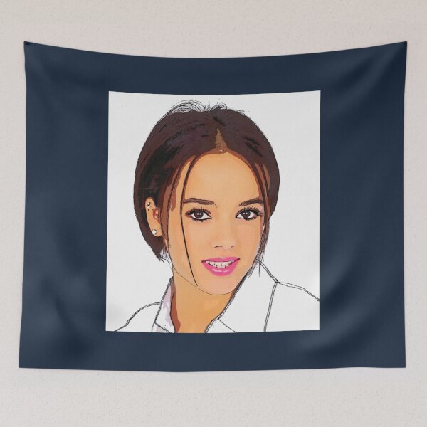 Item preview, Lolita Alizee French Singer Ajaccio Canvas Print designed and sold by YonasMalede.