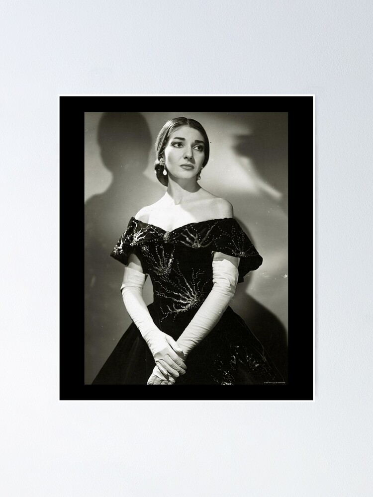 &ldquo;Maria Callas&rdquo; Poster for Sale by YonasMalede | Redbubble