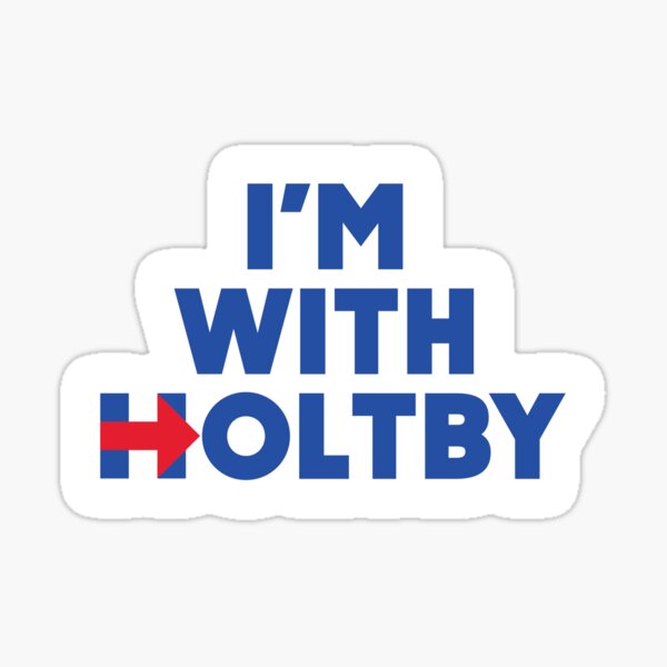 I'm With Holtby Sticker