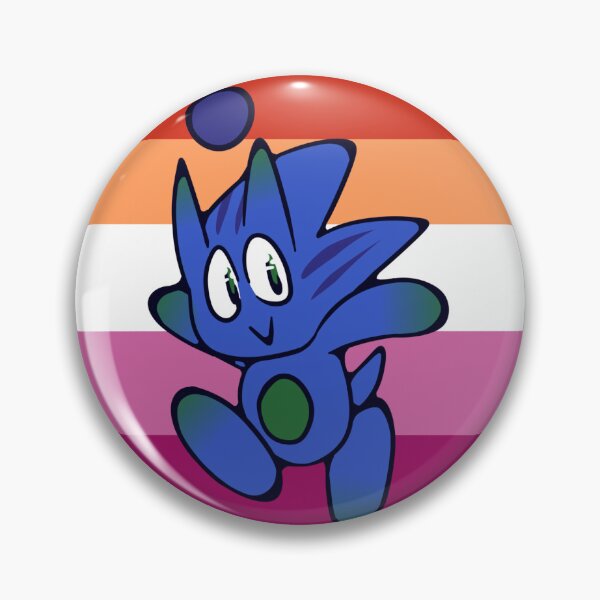 Item preview, lesbian sonic chao designed and sold by RezFrosting.