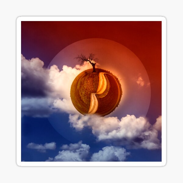 Lone tree Sticker