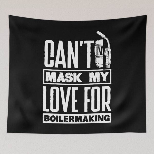 Item preview, Boilermaker Cant Mask My Love For Boilermaking designed and sold by ShopTheStyle.