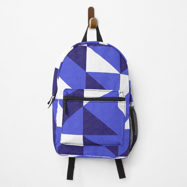 Item preview, Blue Checkered Triangle Pattern Graphic T-Shirt designed and sold by Uday24.