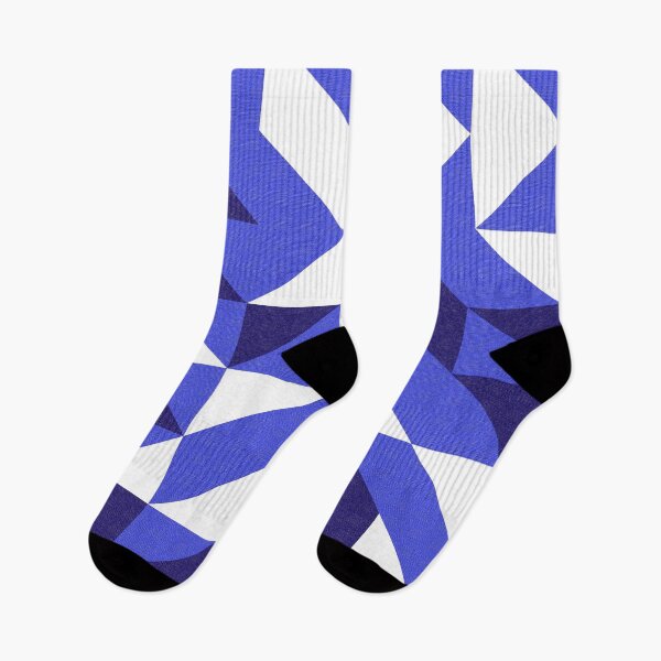 Artikelvorschau, Blue Checkered Triangle Pattern Graphic T-Shirt entworfen und verkauft von Uday24.