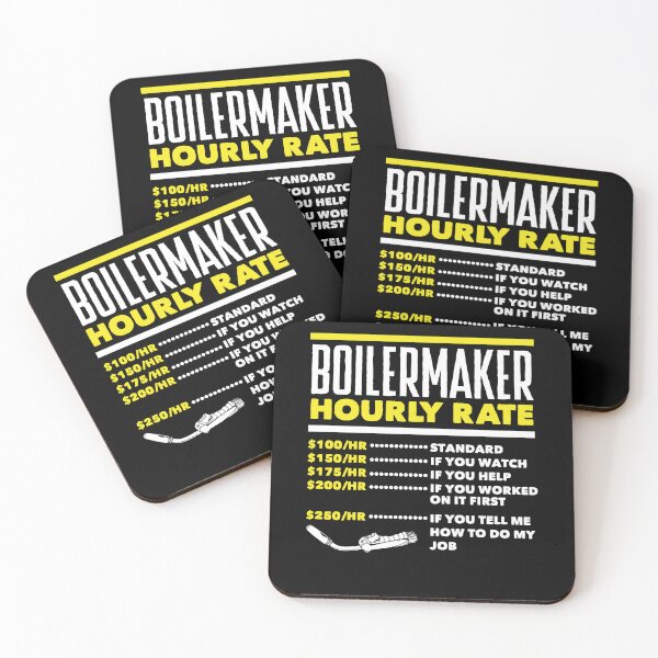 Item preview, Boilermaker Hourly Rate Funny designed and sold by ShopTheStyle.