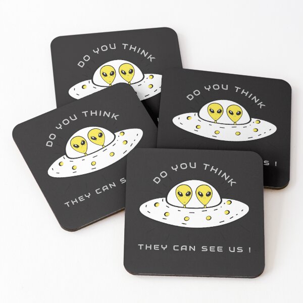 Item preview, funny take on aliens and ufo's designed and sold by ydsdesigns.