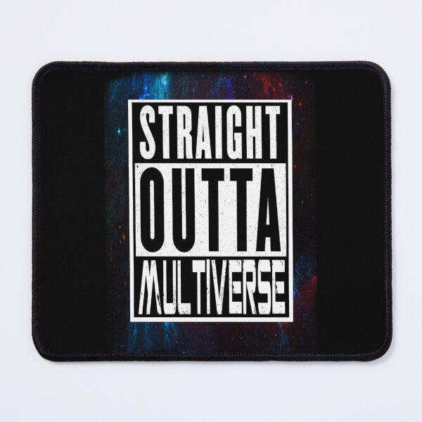 Item preview, Straight Outta Multiverse Design Sticker designed and sold by donnielnah.