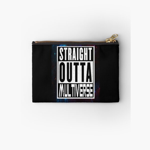 Item preview, Straight Outta Multiverse Design Sticker designed and sold by donnielnah.
