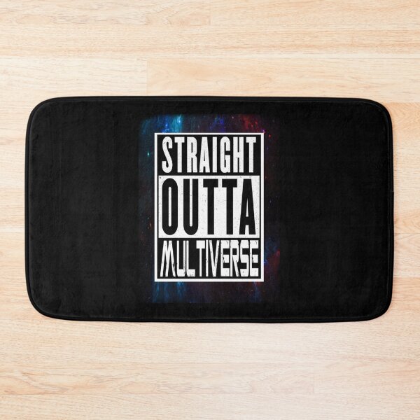 Item preview, Straight Outta Multiverse Design Sticker designed and sold by donnielnah.