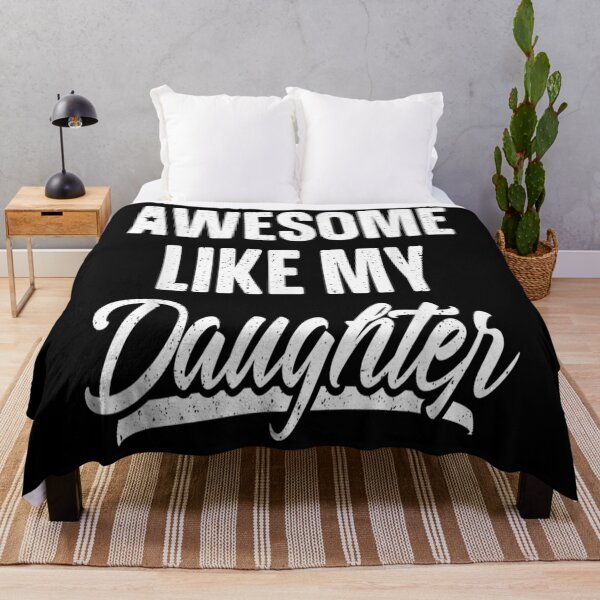 Aperçu de l'œuvre Awesome Like My Daughter Gift Funny Father's créée et vendue par qetaejidaetu524.