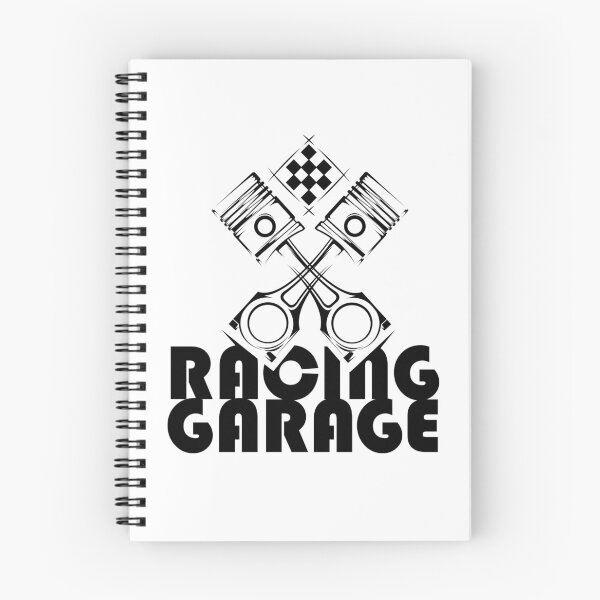 Item preview, Illustration of piston with flag car racing designed and sold by AndreMi.