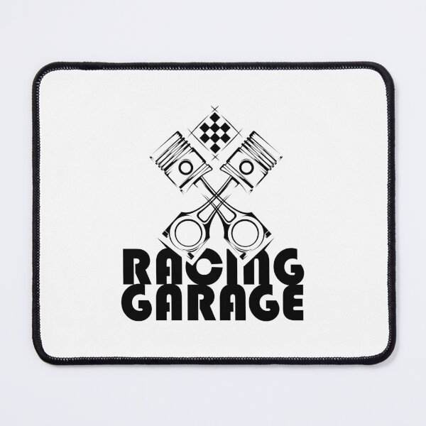 Item preview, Illustration of piston with flag car racing designed and sold by AndreMi.