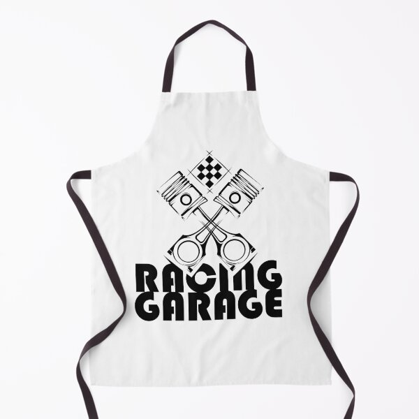 Item preview, Illustration of piston with flag car racing designed and sold by AndreMi.