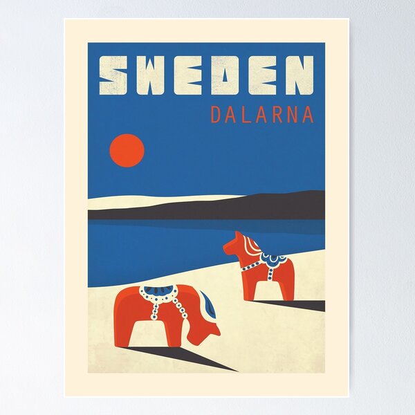 Item preview, Vintage travel Sweden Dalarna designed and sold by tristina94.