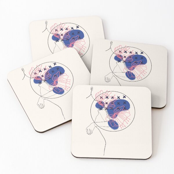 Item preview, Minimalistic floral boho lineart  designed and sold by CreativeStrand.